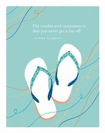 Positively Green Greeting Cards: Retirement - The trouble with retirement is that you (Pack of 6) Merchandise by Compendium