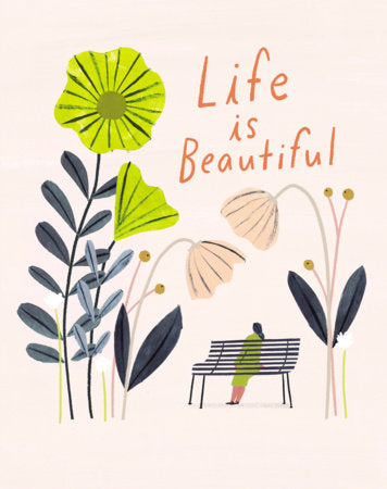 Love Muchly Greeting Cards: Birthday - Life is beautiful (Pack of 6) Merchandise by Compendium