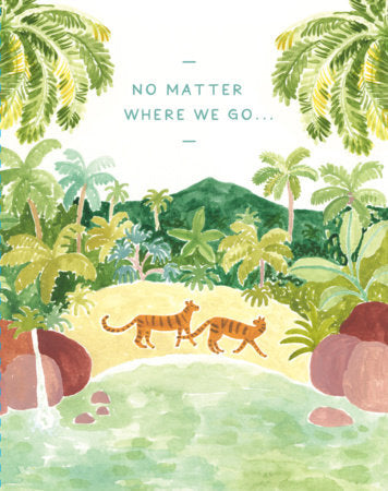 Love Muchly Greeting Cards: Love - No matter where we go (Pack of 6) Merchandise by Compendium