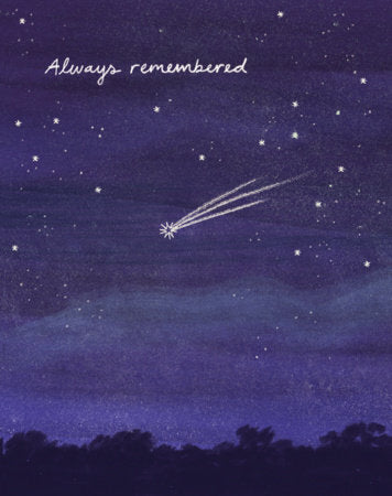Love Muchly Greeting Cards: Sympathy - Always remembered (Pack of 6) Merchandise by Compendium