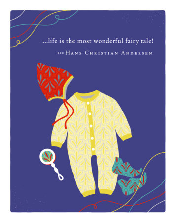 Positively Green Greeting Cards: Baby - Life is the most wonderful fairy tale (Pack of 6) Merchandise by Compendium
