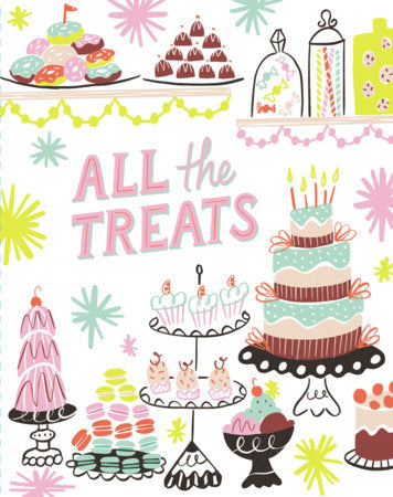 Love Muchly Greeting Cards: Birthday - All the treats (Pack of 6) Merchandise by Compendium