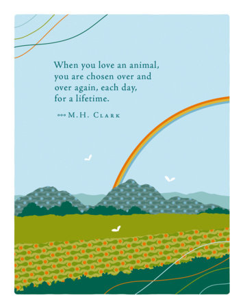 Positively Green Greeting Cards: Pet Sympathy - When you love an animal (Pack of 6) Merchandise by Compendium