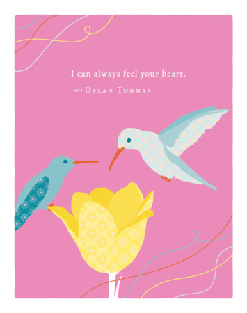 Positively Green Greeting Cards: Mother's Day - I can always feel your heart (Pack of 6) Merchandise by Compendium