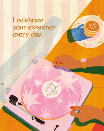 Love Muchly Greeting Cards: Birthday - I celebrate your existence every (Pack of 6) Merchandise by Compendium