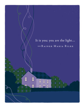 Positively Green Greeting Cards: Mother's Day - It is you; you are the light... (Pack of 6) Merchandise by Compendium