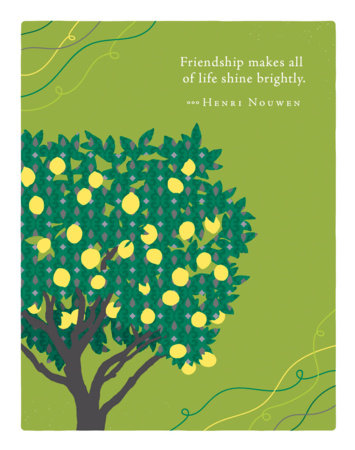 Positively Green Greeting Cards: Friendship - Friendship makes all of life shine (Pack of 6) Merchandise by Compendium
