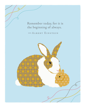 Positively Green Greeting Cards: Baby - Remember today, for it is the beginning (Pack of 6) Merchandise by Compendium