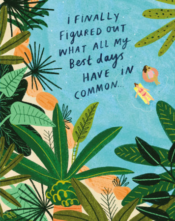 Love Muchly Greeting Cards: Friendship - I finally figured out what all my best (Pack of 6) Merchandise by Compendium
