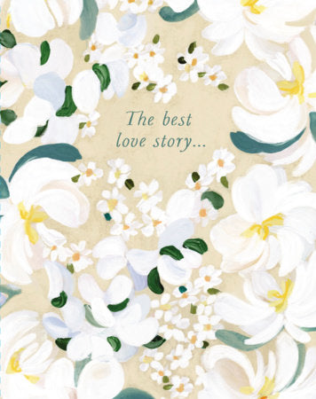 Love Muchly Greeting Cards: Wedding - The best love story (Pack of 6) Merchandise by Compendium