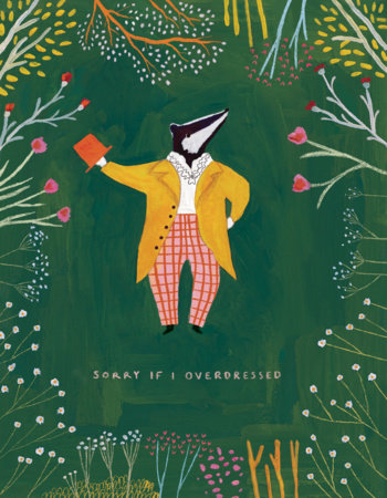Love Muchly Greeting Cards: Birthday - Sorry if I overdressed (Pack of 6) Merchandise by Compendium