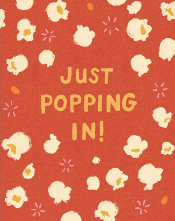 Love Muchly Greeting Cards: Birthday - Just popping in! (Pack of 6) Merchandise by Compendium