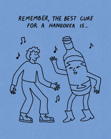 Humor Us Greeting Cards: Birthday - Remember, the best cure for (Pack of 6) Merchandise by Compendium