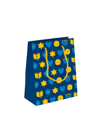 Suzy Ultman: Hannukah Light Latkes Lit Gift Bag (Large) Merchandise by Out of Print