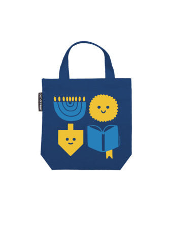Suzy Ultman's Hannukah: Light Latkes Lit Mini Tote Bag Merchandise by Out of Print