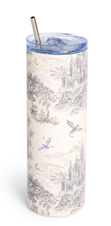Rebecca Yarros's Fourth Wing: Basgiath Toile Tumbler Merchandise by Out of Print