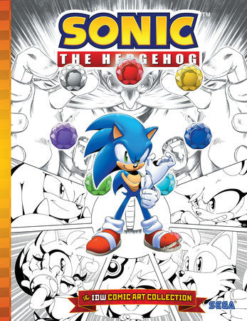 Sonic the Hedgehog: The IDW Comic Art Collection Hardcover by Various