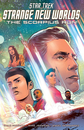 Star Trek: Strange New Worlds--The Scorpius Run Paperback by Mike Johnson; Ryan Parrott; Angel Hernandez