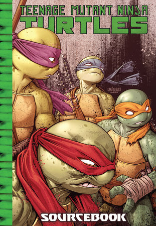 Teenage Mutant Ninja Turtles: IDW Sourcebook Hardcover by Patrick Ehlers