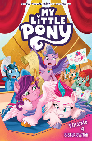 My Little Pony, Vol. 4: Sister Switch Paperback by Bronfman, Celeste; Mebberson, Amy