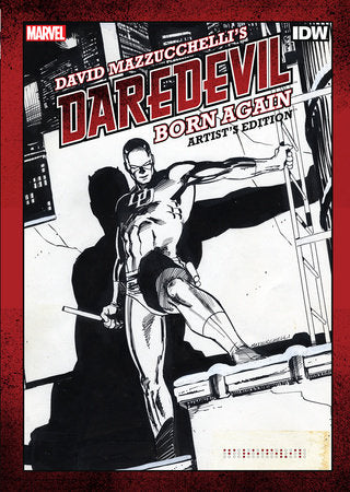 David Mazzucchelli’s Daredevil Born Again Artist’s Edition Hardcover by Frank Miller; David Mazzucchelli