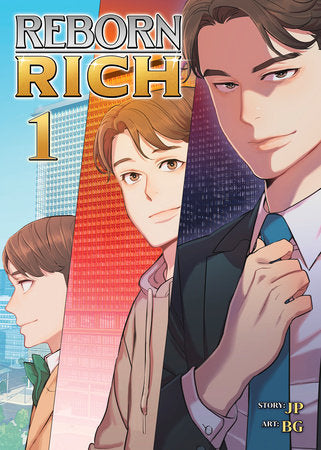 Reborn Rich (Comic) Vol. 1 Paperback by JP; Illustrated by BG
