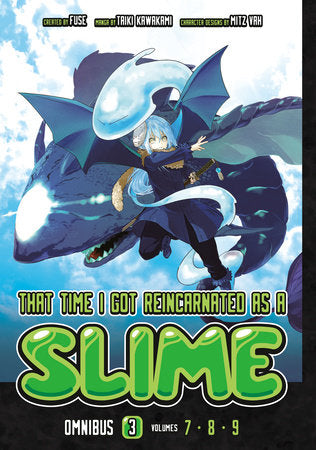 That Time I Got Reincarnated as a Slime Omnibus 3 (Vol. 7-9) Paperback by Story by Fuse, art by Taiki Kawakami, character designs by Mitz Vah