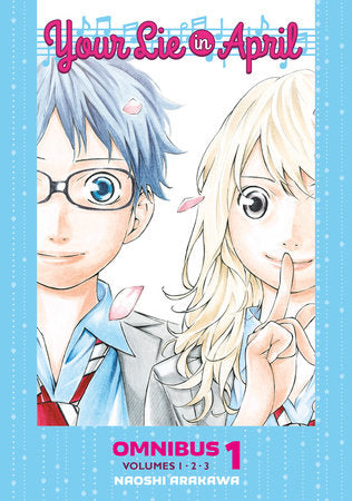Your Lie in April Omnibus 1 (Vol. 1-3) Paperback by Naoshi Arakawa