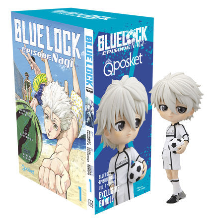 Blue Lock: Episode Nagi 1 + Exclusive Q Posket Figure Merchandise by By Kota Sannomiya; Created by Muneyuki Kaneshiro; Character Designs by Yusuke Nomura