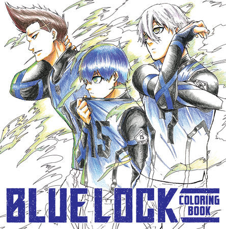 Blue Lock Coloring Book Paperback by Muneyuki Kaneshiro & Yusuke Nomura