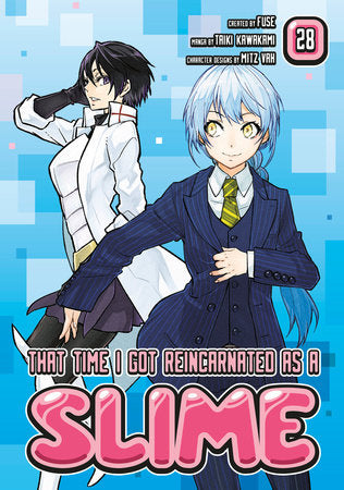 That Time I Got Reincarnated as a Slime 28 Paperback by Story by Fuse, art by Taiki Kawakami, character designs by Mitz Vah