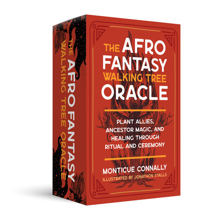 The Afro Fantasy Walking Tree Oracle Merchandise by Monticue Connally and Jonathan Stalls