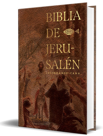 Biblia Católica Biblia de Jerusalén Latinoamericana, tapa dura marrón /  Spanish Jerusalem Bible, Latin American Edition Hardcover Sand Color Hardcover by Biblia de Jerusalén