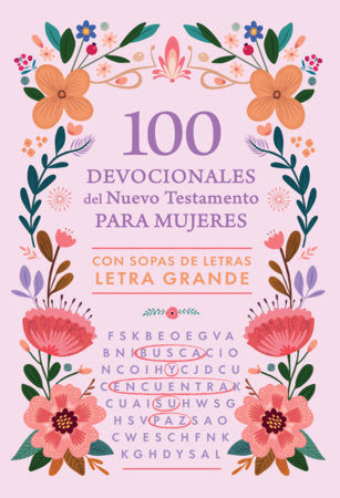 100 devocionales del Nuevo Testamento para mujeres: con sopa de letras  Letra Grande / 100 Devotionals  from the New Testament for Women: With Word Searches Paperback by Origen
