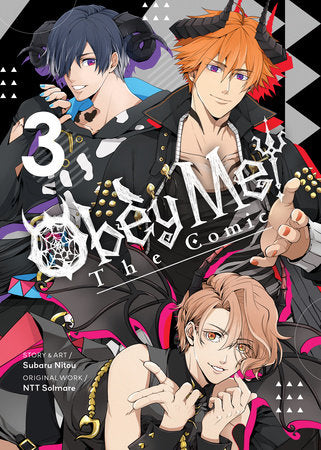 Obey Me! The Comic Vol. 3 Paperback by Subaru Nitou; Original Work by NTT Solmare