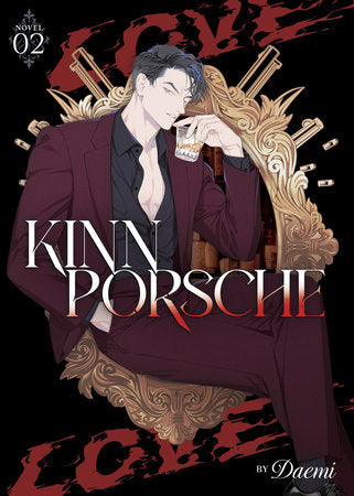 KinnPorsche (Novel) Vol. 2 Paperback by Daemi; Cover art by Billy Balibally; Illustrated by Avaritia; Translated by Frigga, Onyx, Linarii
