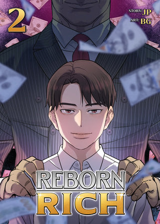 Reborn Rich (Comic) Vol. 2 Paperback by JP; Illustrated by BG