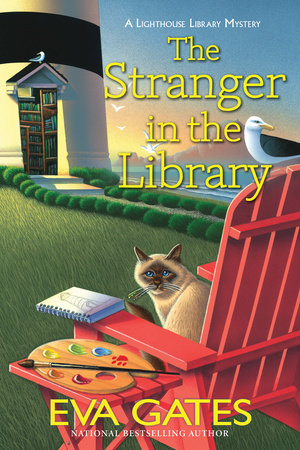 The Stranger in the Library Paperback by Eva Gates