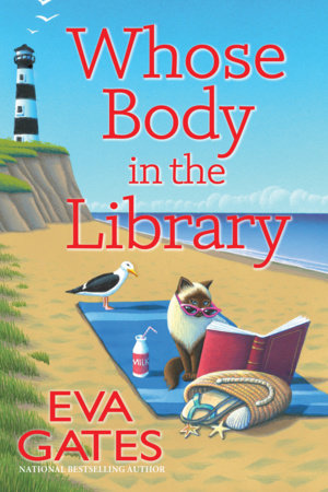 Whose Body in the Library Hardcover by Eva Gates