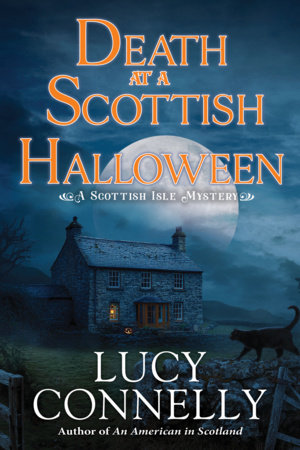 Death at a Scottish Halloween Hardcover by Lucy Connelly