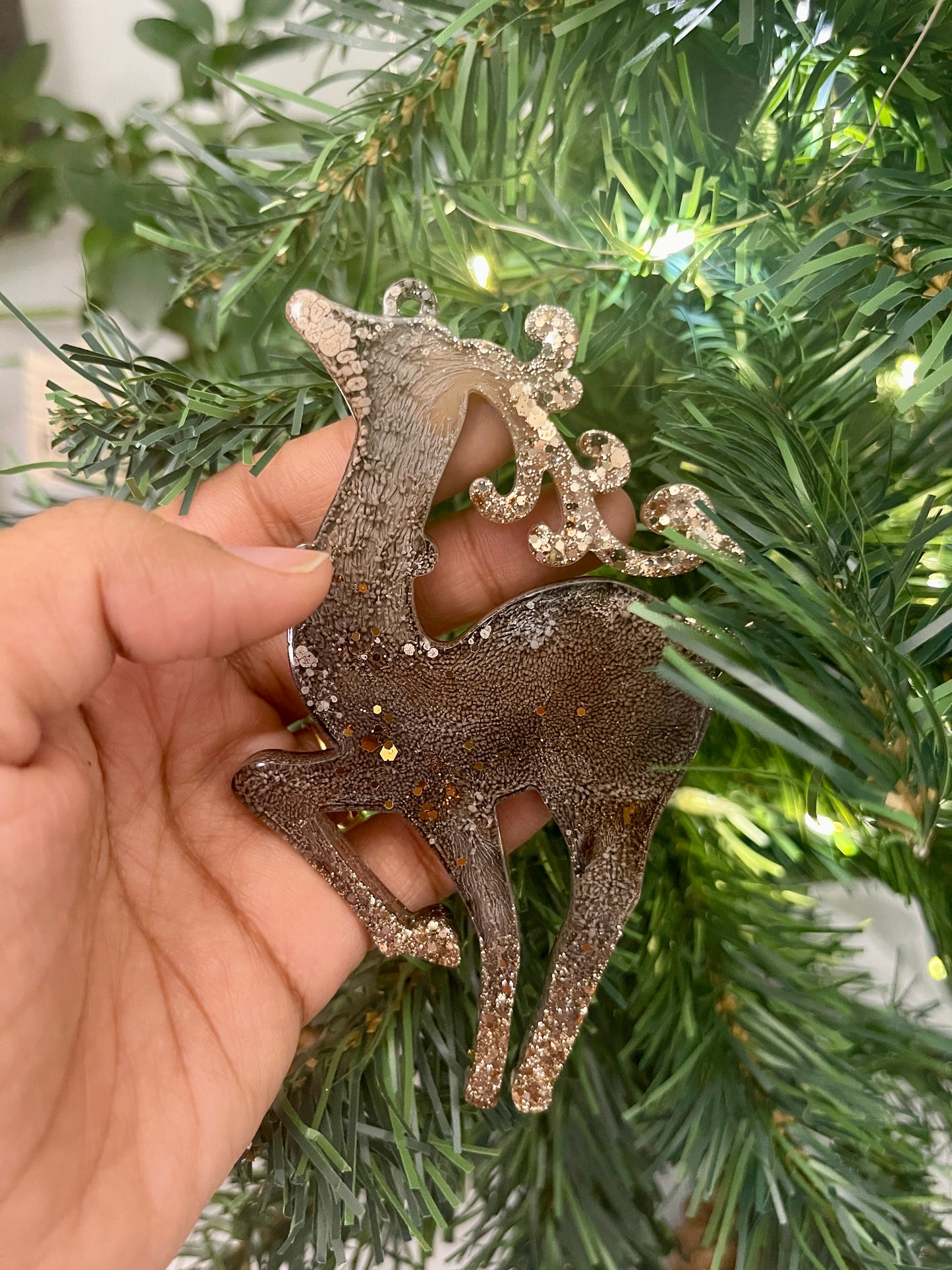 Handcrafted Resin Christmas Ornaments
