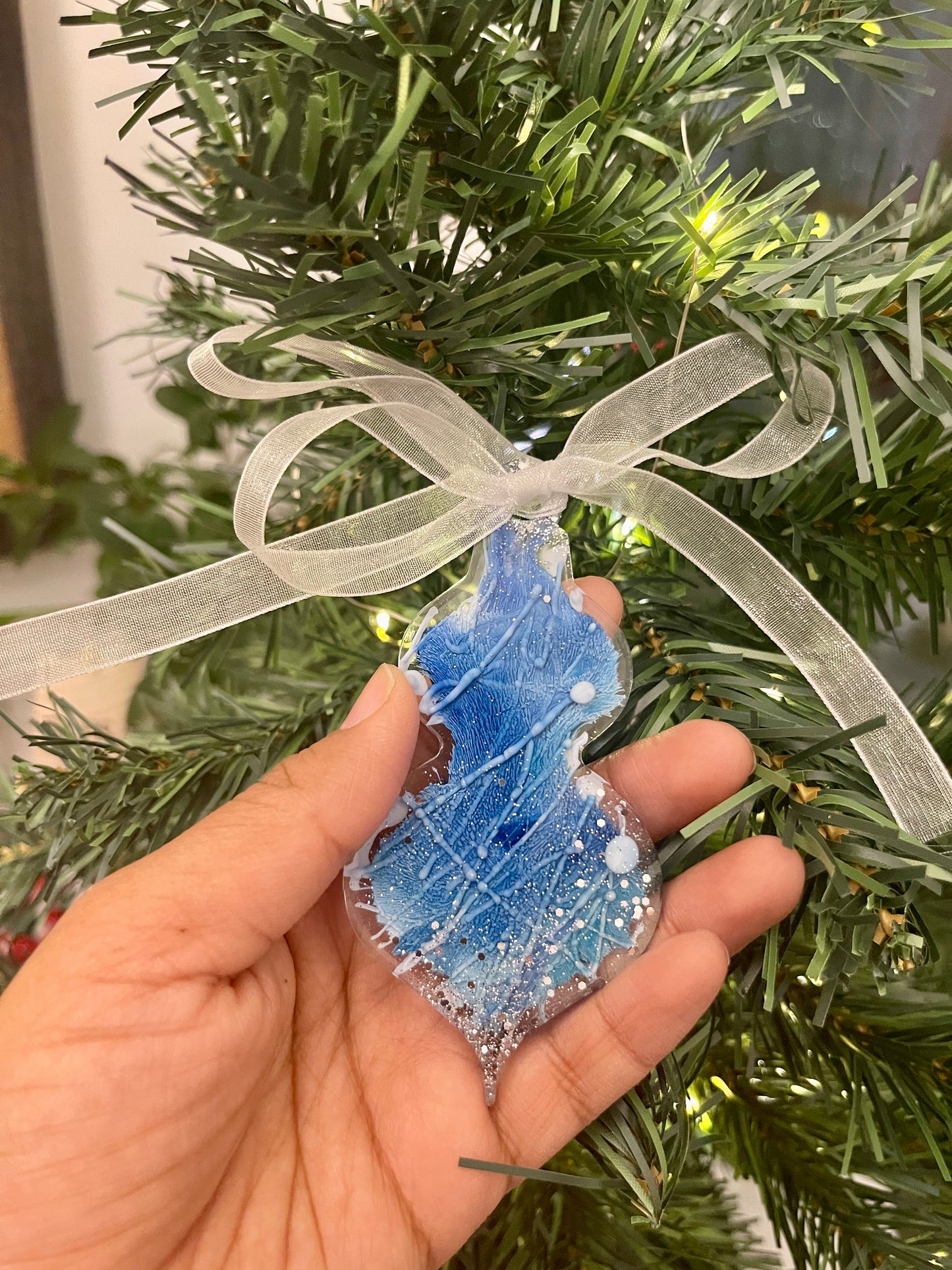 Handcrafted Resin Christmas Ornaments