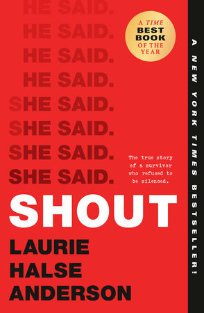 SHOUT Paperback by Laurie Halse Anderson