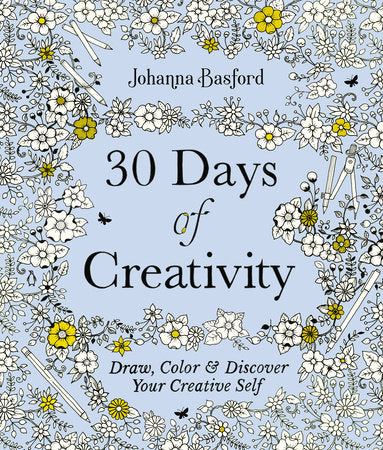 30 Days of Creativity Paperback by Johanna Basford