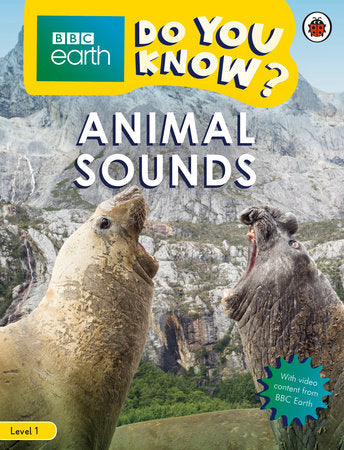 Animal Sounds - BBC Do You Know...? Level 1 Paperback by Ladybird