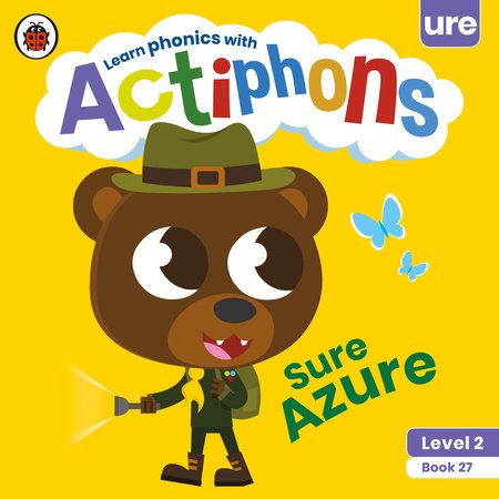 Actiphons Level 2 Book 27 Sure Azure Paperback by Ladybird