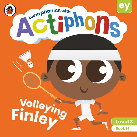 Actiphons Level 3 Book 14 Volleying Finley Paperback by Ladybird
