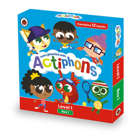 Actiphons Level 1 Box 1: Books 1-12 Boxed Set by Ladybird