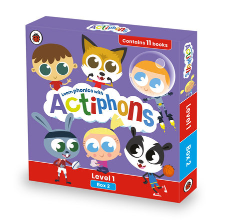 Actiphons Level 1 Box 2: Books 13-23 Boxed Set by Ladybird