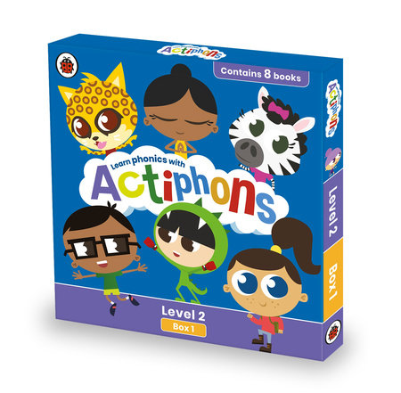 Actiphons Level 2 Box 1: Books 1-8 Boxed Set by Ladybird
